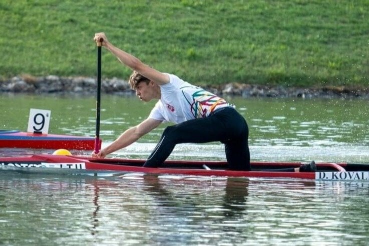 I lituani hanno iniziato i campionati mondiali junior e junior di kayak e canoa