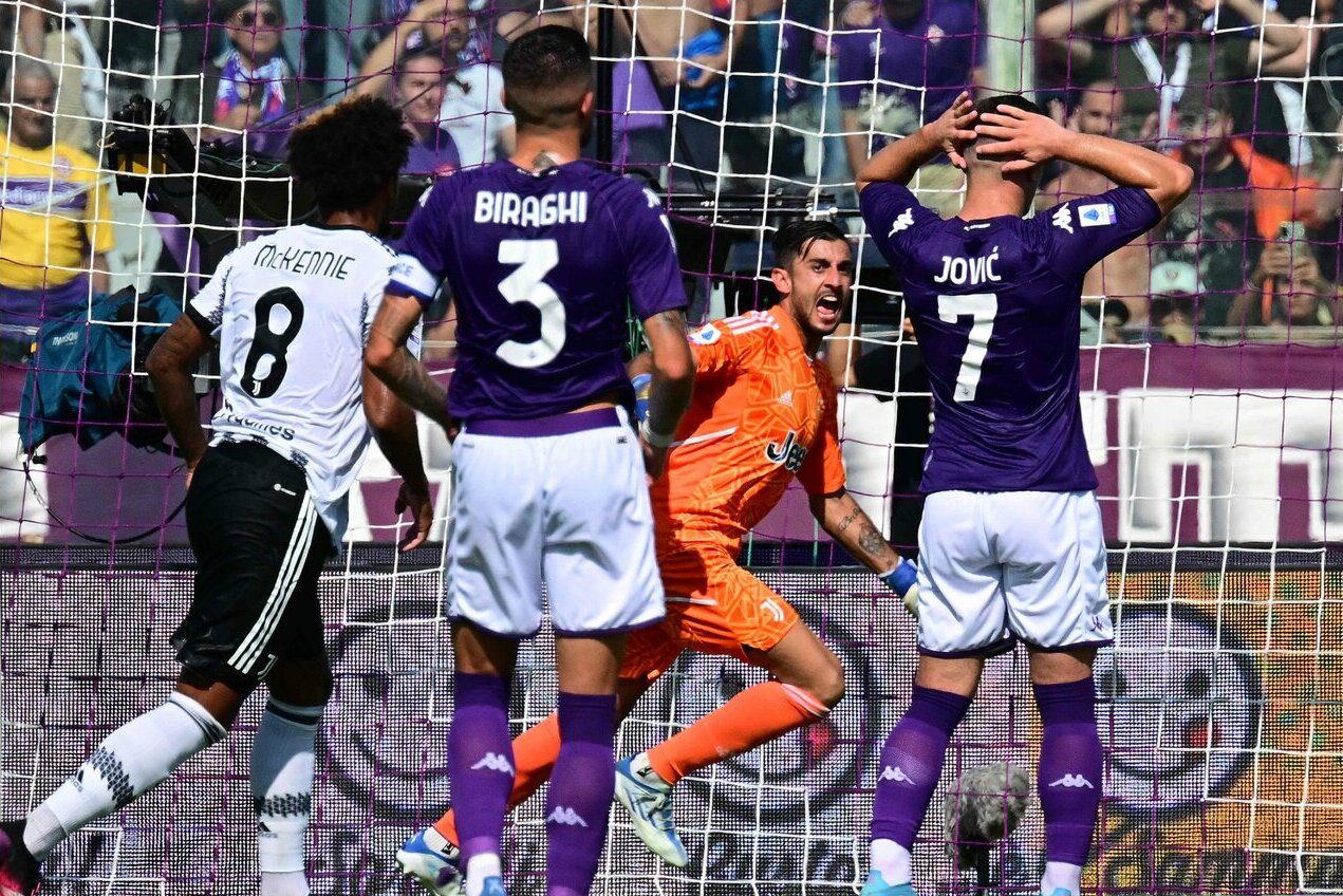 In campionato “Serie A” – Rigore mancato di 11 metri da L. Jović e pareggio “Fiorentina” e “Juventus”